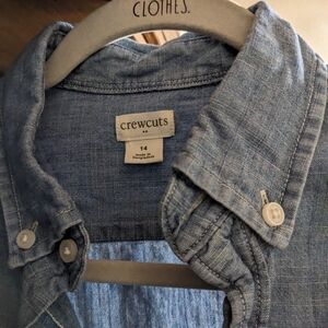 Crewcuts Blue Denim Shirt